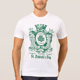 Kleeblatt Coat of Arm Wappen St. Patrick's Day T-Shirt