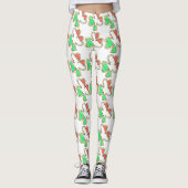 Kleeblatt Cookie St. Patrick's Leggings (Vorderseite)
