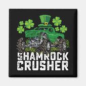 Kleeblatt Crusher St Patricks Day Monster Truck Magnet (Vorne)