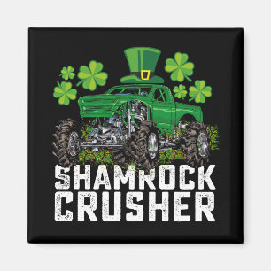Kleeblatt Crusher St Patricks Day Monster Truck Magnet