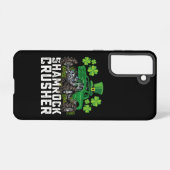 Kleeblatt Crusher St Patricks Day Monster Truck Samsung Galaxy Hülle (Rückseite (Horizontal))