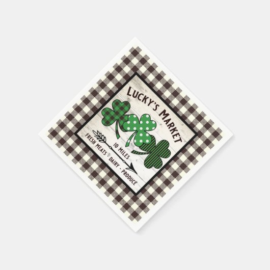 Kleeblatt DECOUPAGE ART Serviette (Ecke)