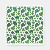 Kleeblatt Delight Pattern Serviette (Vorderseite)