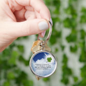 Kleeblatt-Denkmal Schlüsselanhänger (Hand)