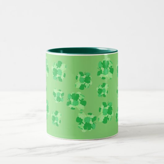 Kleeblatt der Kleeblätter Grüne Tasse (Mittel)