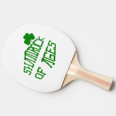 Kleeblatt des Alters Tischtennis Schläger (Seitenansicht)