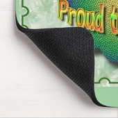 Kleeblatt des irischen Prides Mousepad (Ecke)