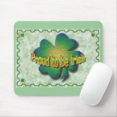 Kleeblatt des irischen Prides Mousepad (Mit Mouse)