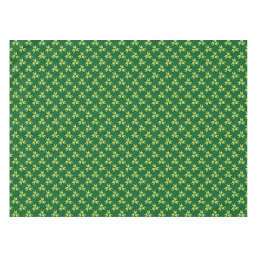 Kleeblatt drei leaf Clover Graphic Tischdecke (Vorderseite (Horizontal))