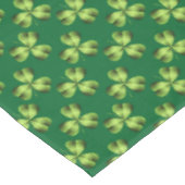 Kleeblatt drei leaf Clover Graphic Tischdecke (Schrägansicht)