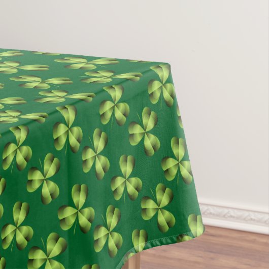 Kleeblatt drei leaf Clover Graphic Tischdecke (Beispiel)