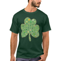 Kleeblatt Drei Leaf Clover St Patricks Day 2025