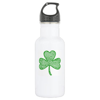 Kleeblatt Edelstahlflasche