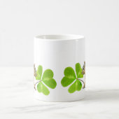 Kleeblatt-Eichhörnchen-Tasse Kaffeetasse (Mittel)