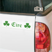 Kleeblatt Eire Autoaufkleber (Auf Lkw)