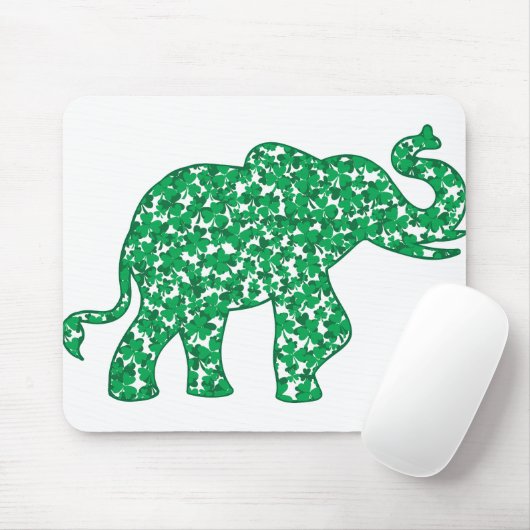 Kleeblatt Elephant Mousepad (Mit Mouse)