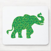 Kleeblatt Elephants Mousepad (Vorne)