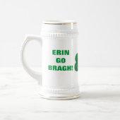 KLEEBLATT ERIN GEHT BRAGH! BIERGLAS (Links)