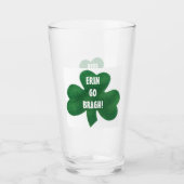 KLEEBLATT ERIN GEHT BRAGH! GLAS (Vorderseite)