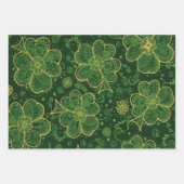 Kleeblatt Fantasy 2 Geschenkpapier Set (Vorderseite)