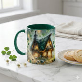 Kleeblatt-Feenglühhütte Tasse