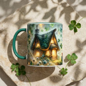 Kleeblatt-Feenglühhütte Tasse