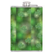 Kleeblatt Flachmann (Rückseite)