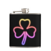 Kleeblatt Flachmann (Vorderseite)