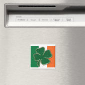 Kleeblatt Flag Magnet (In Situ (Geschirrspüler))