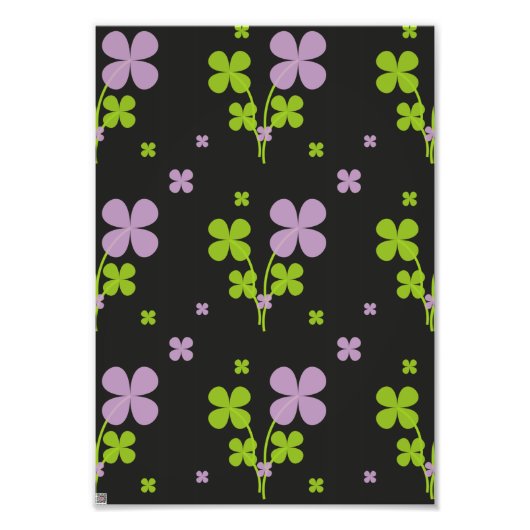 Kleeblatt Fotodruck (Vorne)