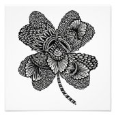 Kleeblatt Fotodruck (Vorne)