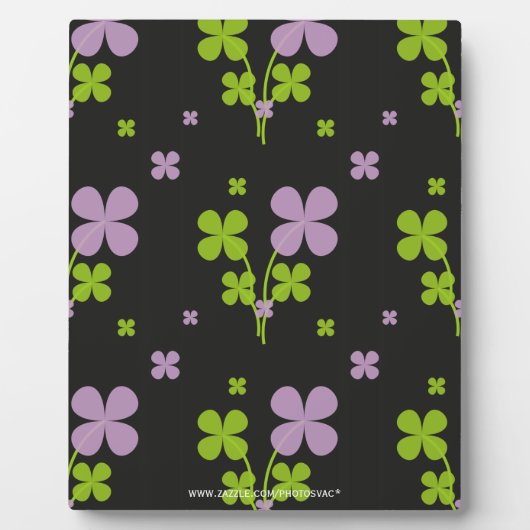 Kleeblatt Fotoplatte (Vorderseite)