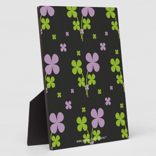 Kleeblatt Fotoplatte (Seite)