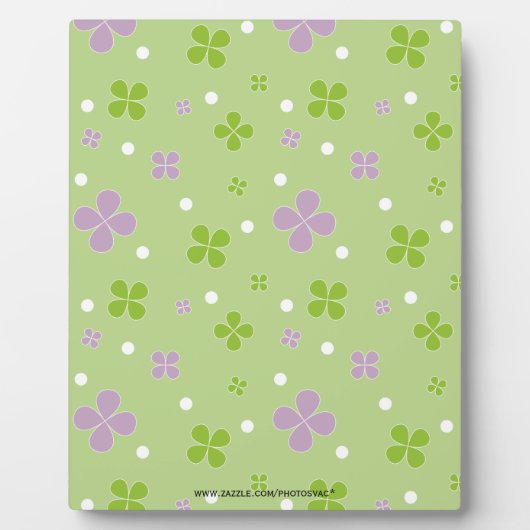 Kleeblatt Fotoplatte (Vorderseite)