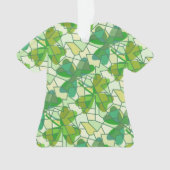 Kleeblatt Fragments Keramik Ornament (Vorderseite)