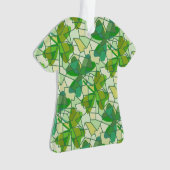 Kleeblatt Fragments Keramik Ornament (Vorderseite)