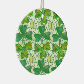 Kleeblatt Fragments Keramik Ornament (Rechts)