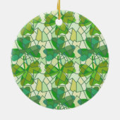 Kleeblatt Fragments Keramik Ornament (Hinten)