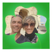 Kleeblatt Frame 5 Fotos Würfel (Vorderseite)