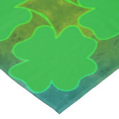 Kleeblatt Frames 4 Fotos Tischdecke (Schrägansicht)