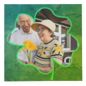 Kleeblatt Frames 4 Fotos Würfel (Vorderseite)