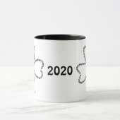 Kleeblatt für den Buchhaltungstext Tasse (Zentrum)