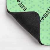 Kleeblatt für Flute Mousepad (Ecke)