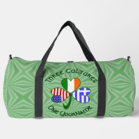 Kleeblatt für griechisch-irische Flaggen Personali