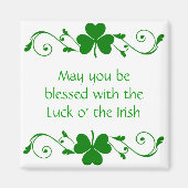 Kleeblatt Garland Magnet (Vorne)