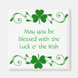 Kleeblatt Garland Magnet