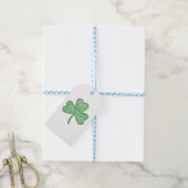 Kleeblatt Geschenkanhänger (Mit Garn)