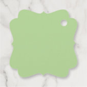 Kleeblatt Geschenkanhänger (Rückseite)