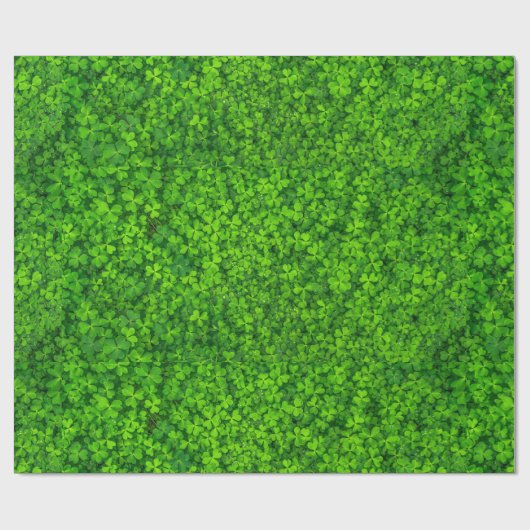 Kleeblatt Geschenkpapier (Flach)