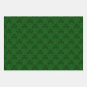 Kleeblatt Geschenkpapier Set (Vorderseite)